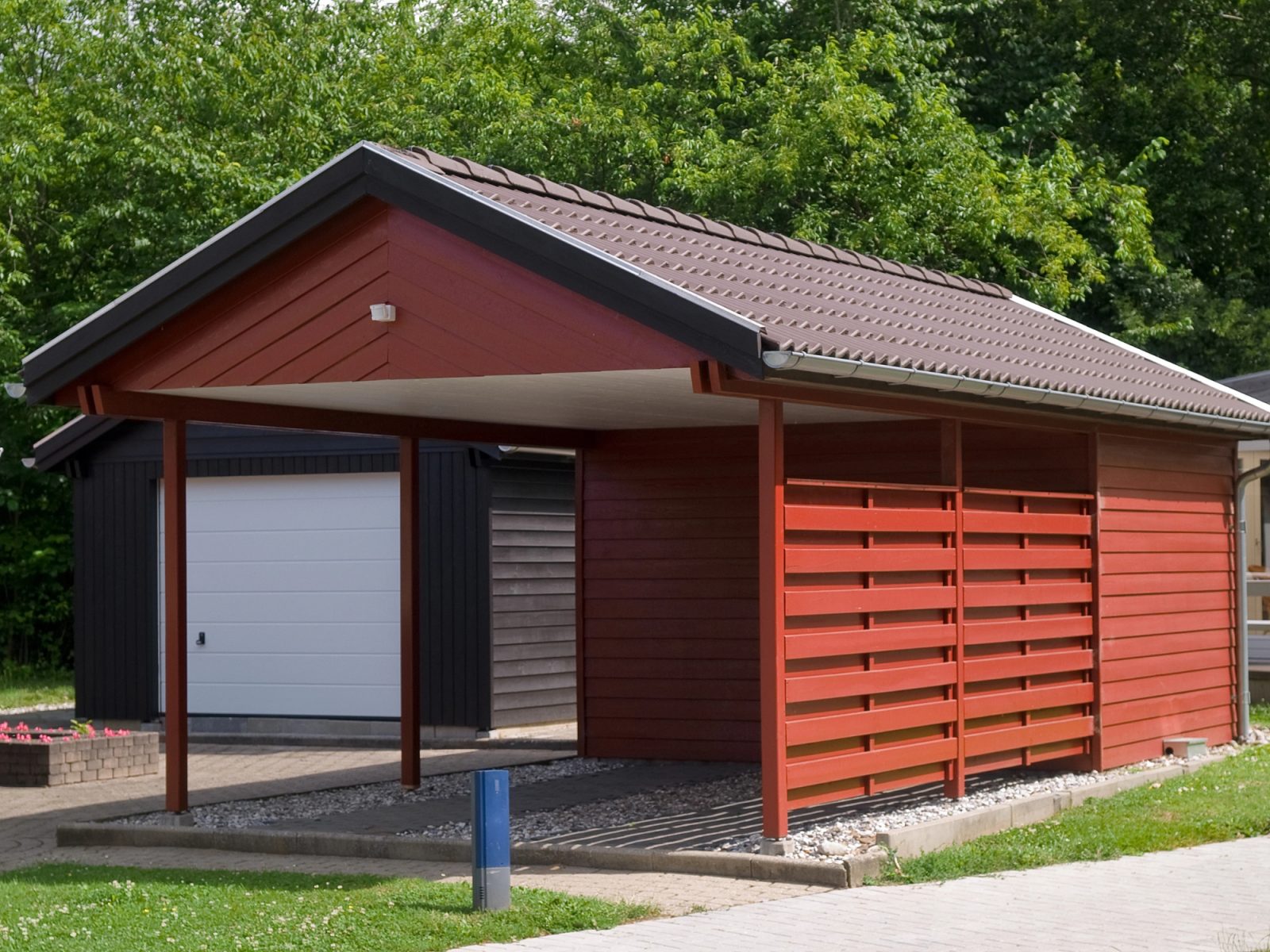 Nadstrešek za avto mi je dal mir